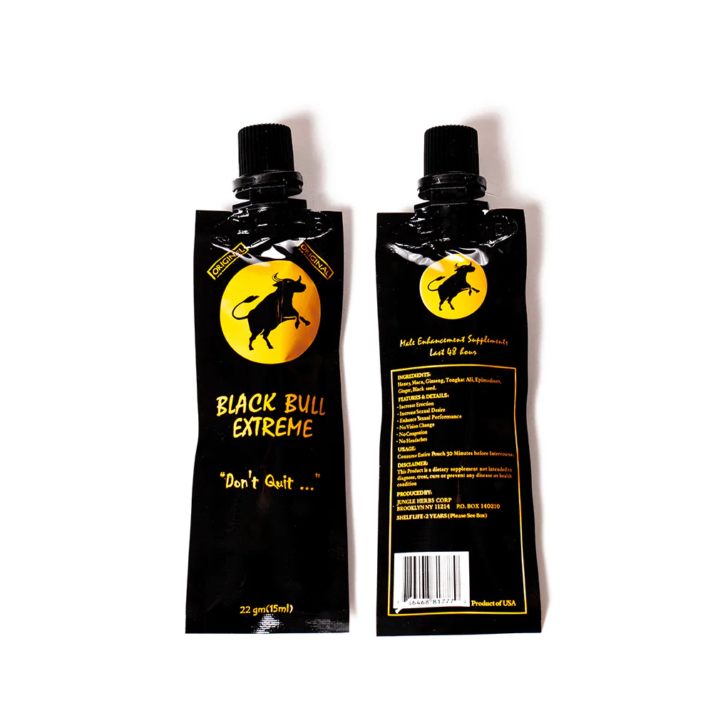 Black Bull Honey 22 Grams each. great for workout and daily activity